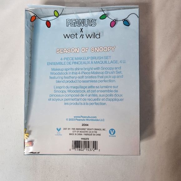 wet n wild Makeup Peanuts X Wet N Wild 4 Piece Limited Edition